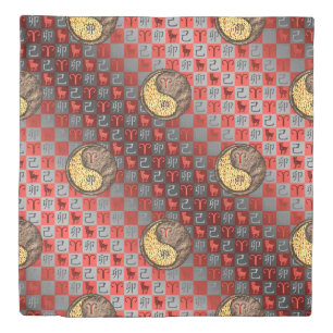Aries & Earth Rabbit Duvet Cover