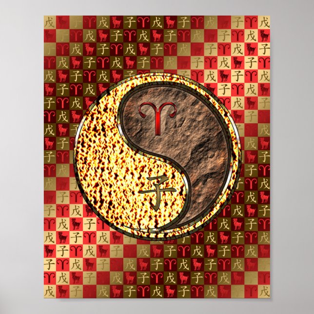 Aries & Earth Rat Poster (Front)