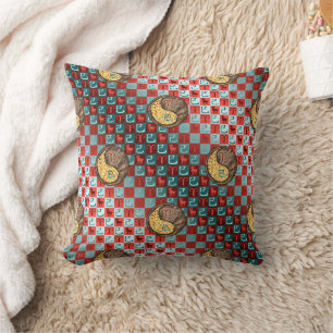 Aries & Earth Snake Throw Pillow