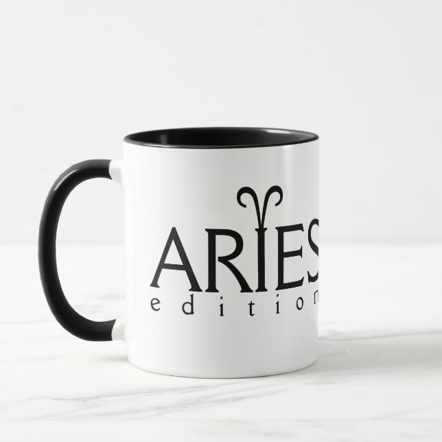 Aries Edition with symbol Mug (Left)
