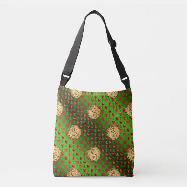 Aries & Fire Goat Crossbody Bag (Front)