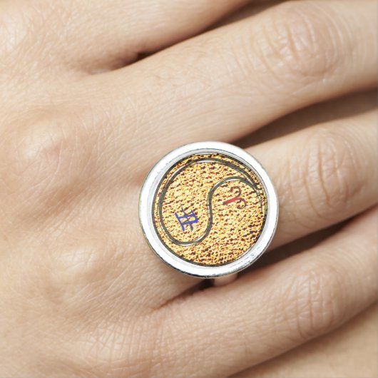 Aries & Fire Ox Ring (In Situ)