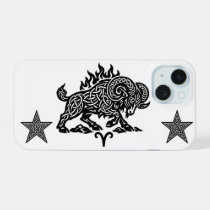 Aries Fire‑Ram – Celtic Haunted Ink Zodiac