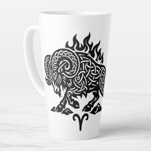 Aries Fire‑Ram – Celtic Haunted Ink Zodiac
