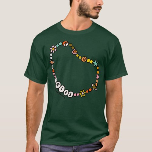 Aries Friendship Bracelet T_Shirt