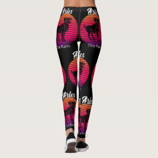 Astrology Leggings Star Signs Yoga Pants Aries Taurus Gemini