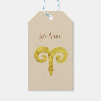 Aries golden Astrology  Sign Custom