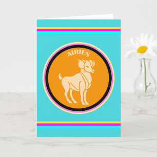 Aries Greeting Card