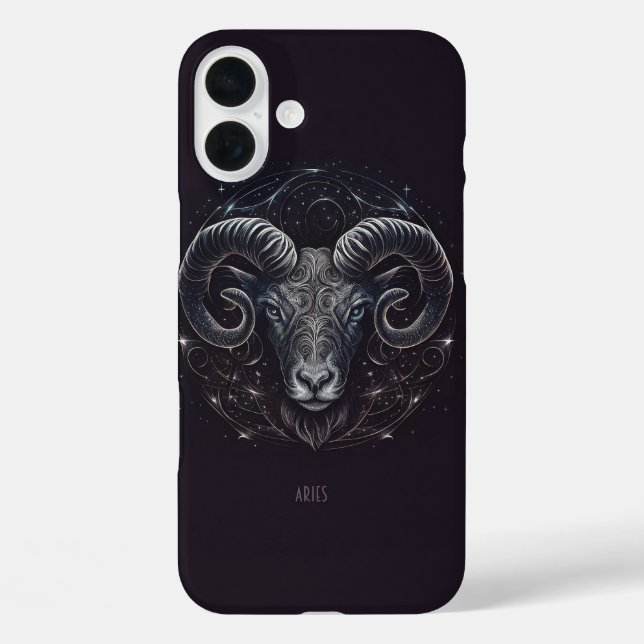 Aries Horoscope Sign Case-Mate iPhone Case (Back)
