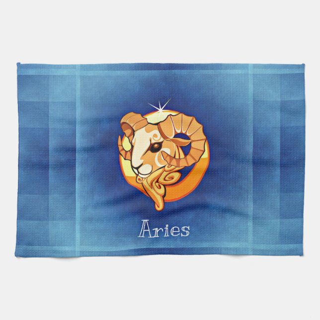 aries horoscope towel (Horizontal)