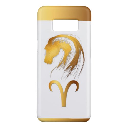 Aries Horse Chinese and Western Astrology Samsung Case_Mate Samsung Galaxy S8 Case