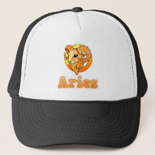 Aries illustration trucker hat