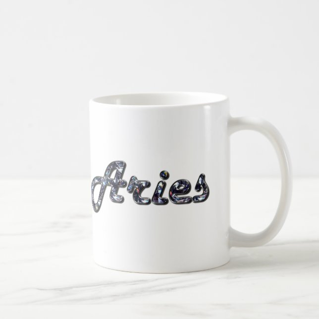 Aries in Diamonds Coffee Mug (Right)