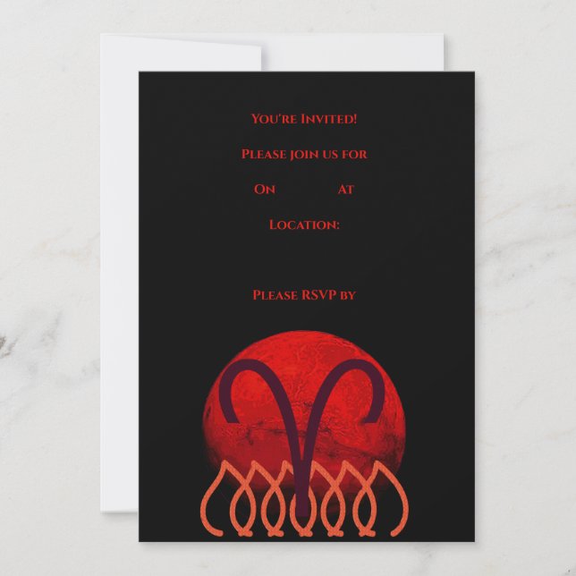 Aries Invitation (Front)