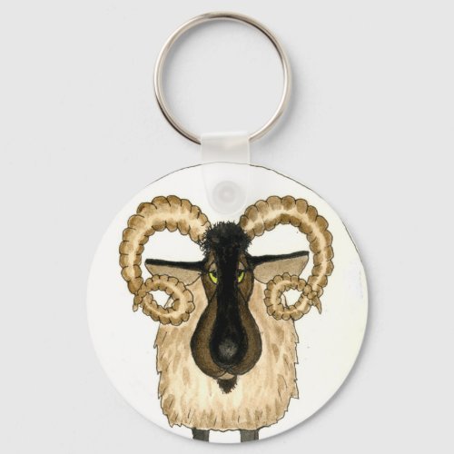 Aries Keychain