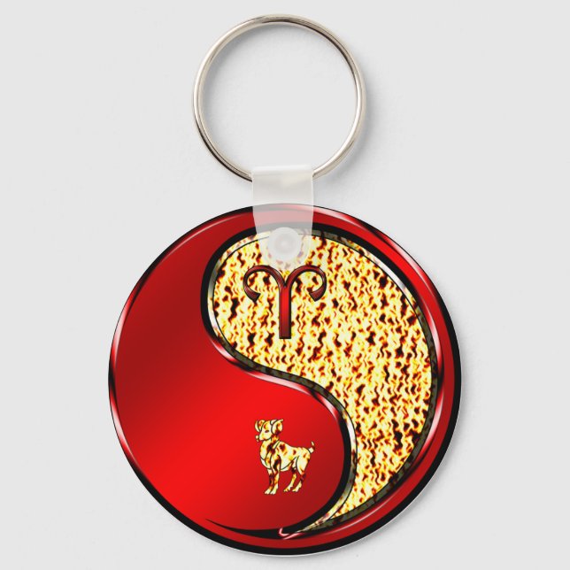 Aries Keychain (Back)