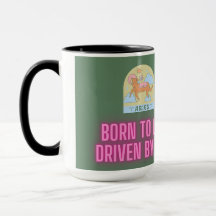 Aries Leadership Mug: Born to Lead, Driven by Fire