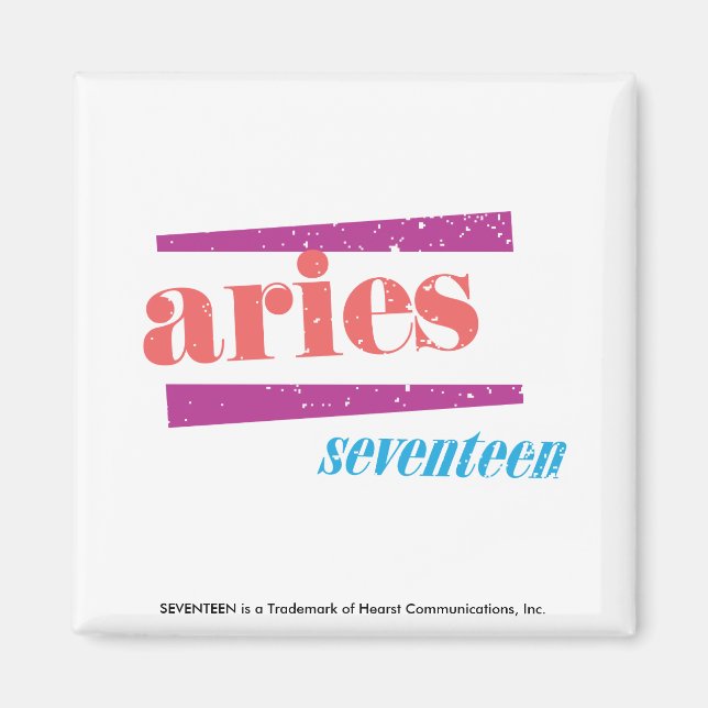 Aries Lt Pink Magnet (Front)