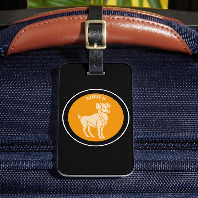 Aries Luggage Tag  (Front Insitu 2)