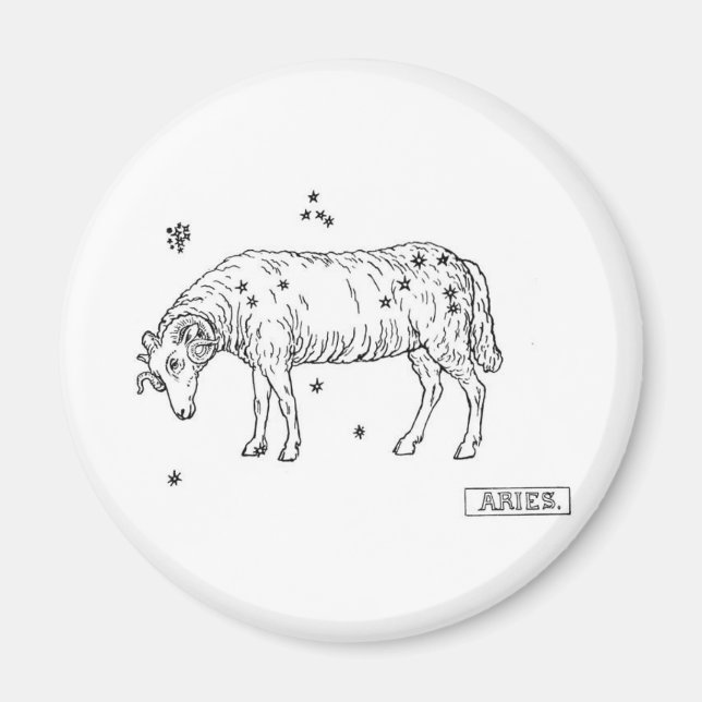 Aries Magnet (Front)