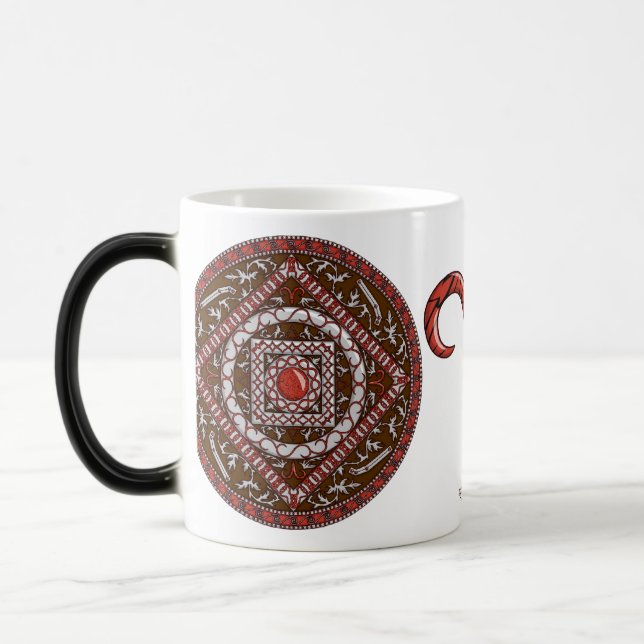 Aries Mandala Mug (Left)
