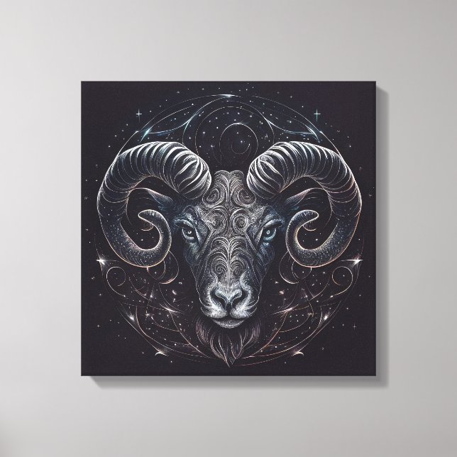 Aries—March 21-April 19  Canvas Print (Front)