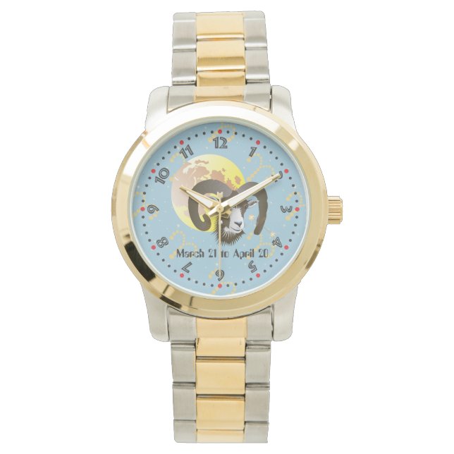 Aries March 21 to April 20 Watch (Front)
