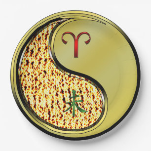 Aries & Metal Goat Paper Plates