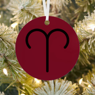 Aries Metal Ornament