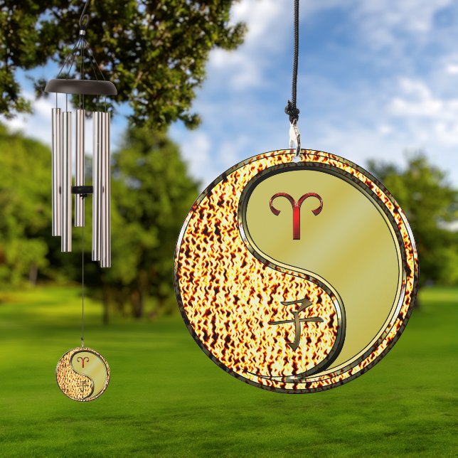 Aries & Metal Rat Wind Chime (Outdoor)