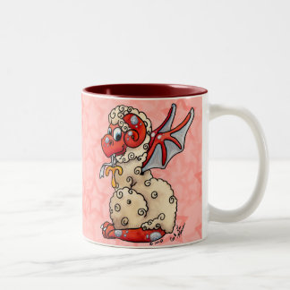 Aries mug cute baby dragon