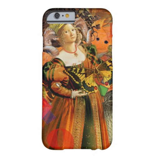 Aries Orange Woman Gothic Illustration Barely There iPhone 6 Case