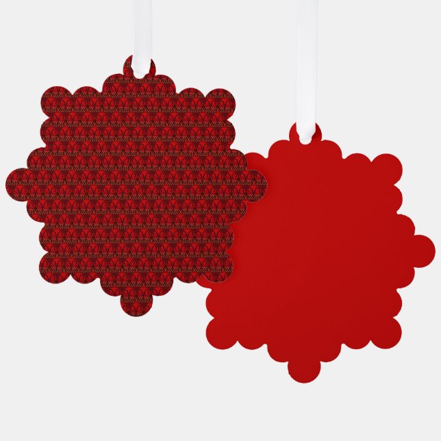 Aries Ornament Card (Front/Back)