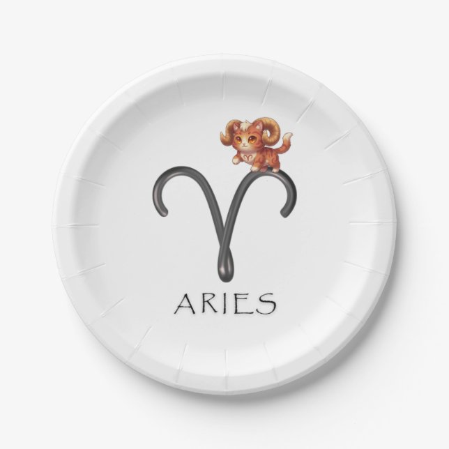 Aries Party Plate (Front)