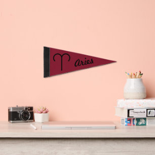 Aries pennant flag