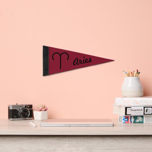 Aries  pennant flag (Front)
