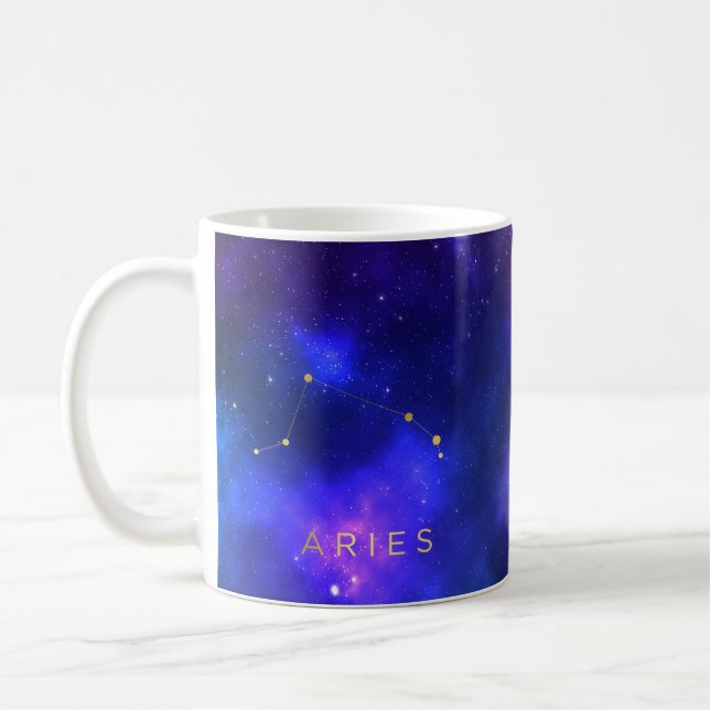 Aries Personalized Coffee Mug (Left)