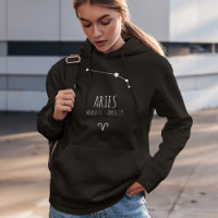 Aries | Personalized Zodiac Constellation Hoodie