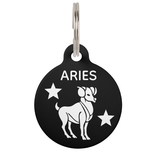 Aries Pet ID Tag (Front)