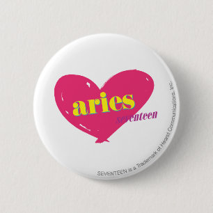 Aries Pinback Button