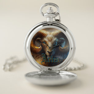 Aries Pocket Watch