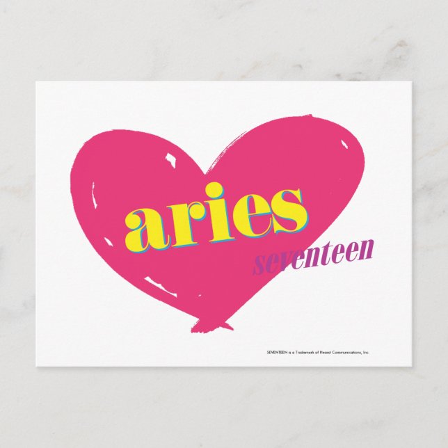Aries Postcard (Front)