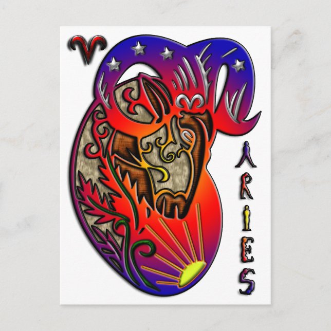 Aries Postcard (Front)