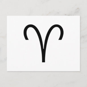 Aries Postcard