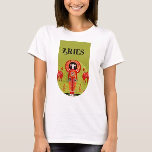 Aries Princess Print  T_Shirt