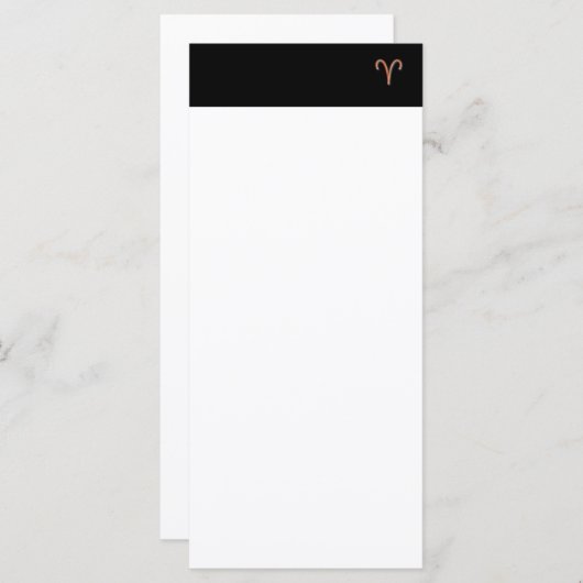 Aries Rack Card (Front/Back)