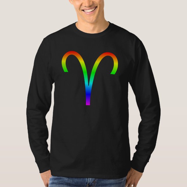 Aries Rainbow T-Shirt (Front)