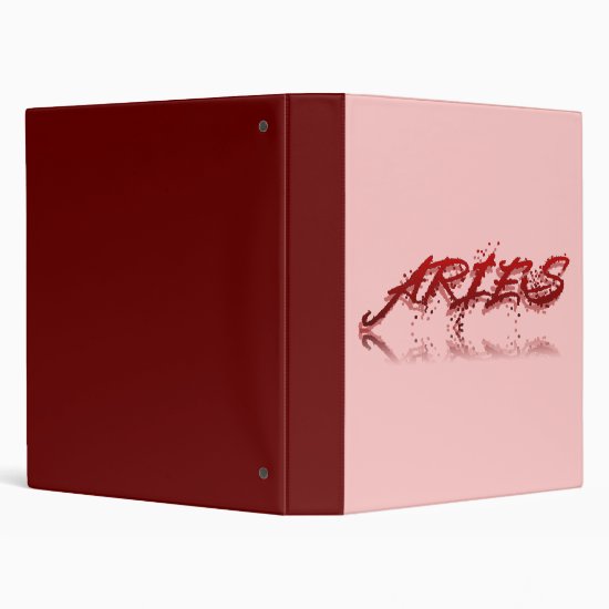 Aries - Reflection 3 Ring Binder