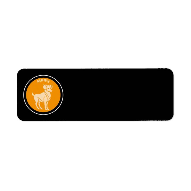 Aries Return Address Label (Front)