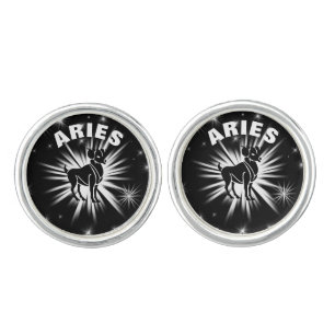 Aries sign cufflinks